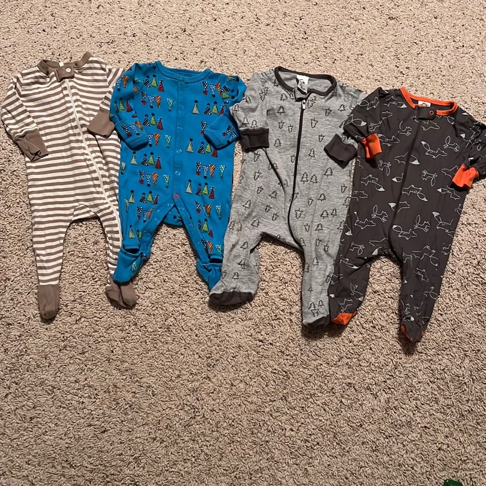 0-3M Boy Pajamas